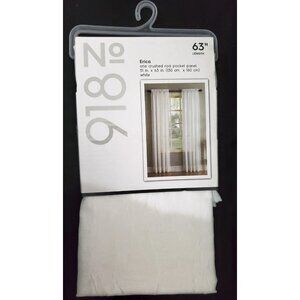 Lichtenberg Erica No918 3 Crushed Rod Pocket SHEER CURTAIN PANELS 51x63" Unused